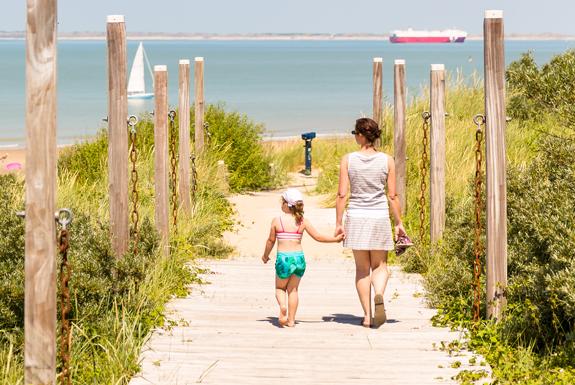 Weg naar het strand | Beach Resort Nieuwvliet-Bad
