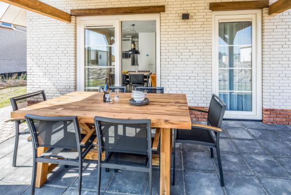 Terras accommodatie | Beach Resort Nieuwvliet-Bad