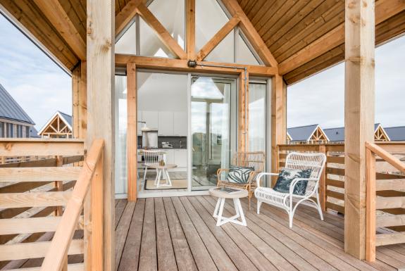 Buitenkant accommodatie | Beach Resort Nieuwvliet-Bad